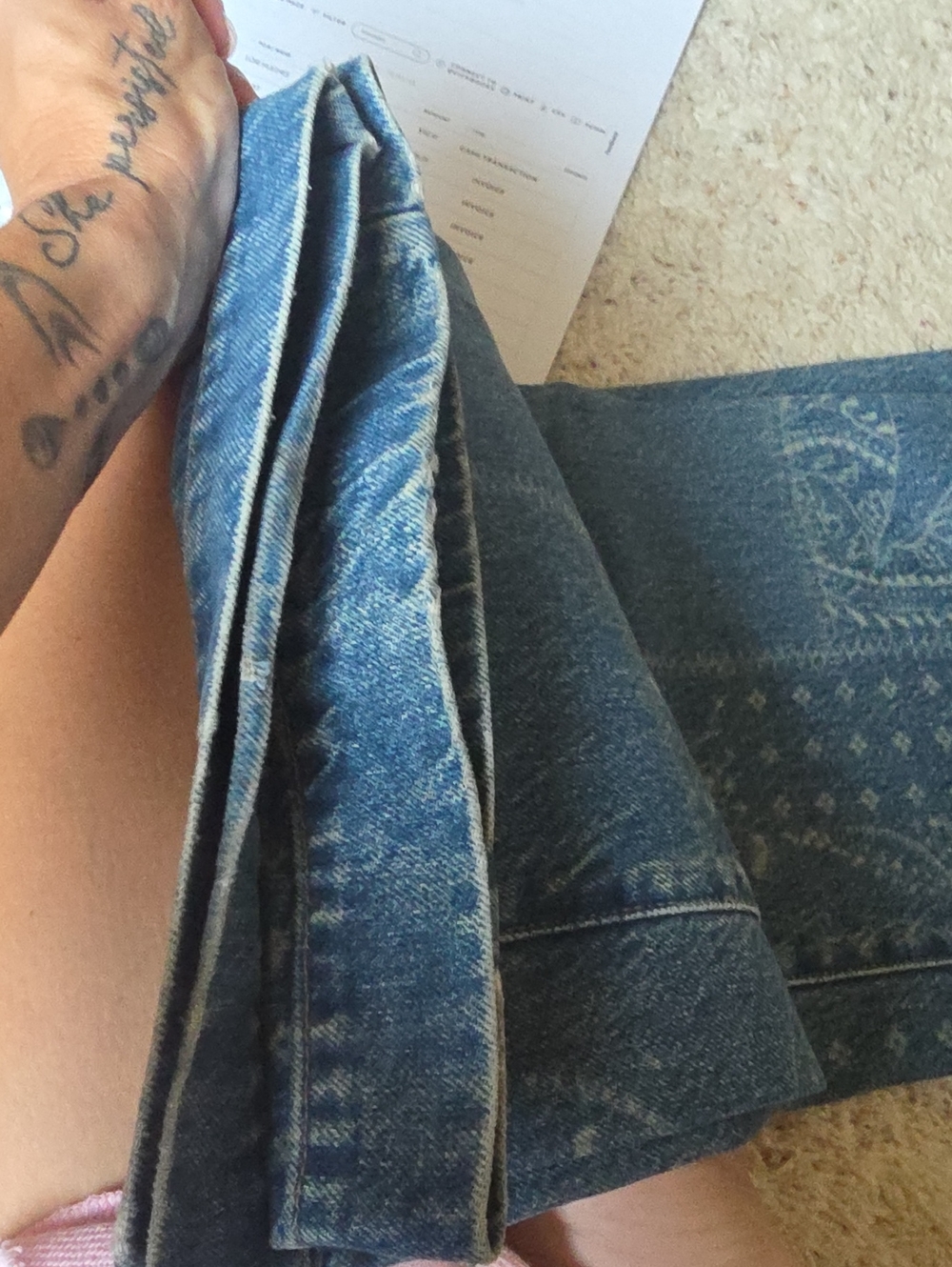 EUC Spell Road Trip Wide-Leg Denim Jeans - Picture 11 of 11